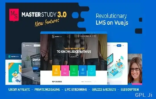Masterstudy Theme GPL v4.8.64 – LMS WP Theme for Education, eLearning & Online Courses